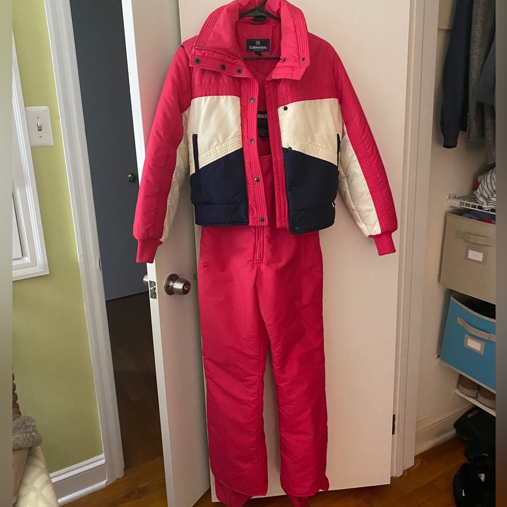 Vintage White Stag Edelweiss Ski Jacket